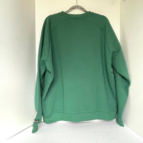 Ellesse Tennis Club Voliero Sweatshirt Mens XL Green Crew Neck Unisex Perugia - Picture 5 of 7